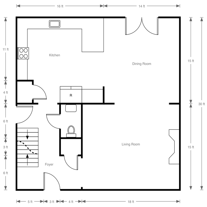 VASTU - Floor Plan for a House